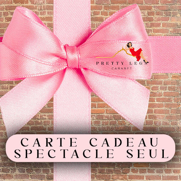 BonCadeau / Formule SPECTACLE-SEUL